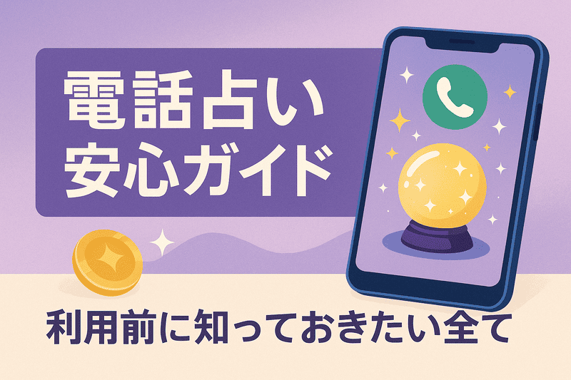 電話占い安心ガイド｜利用前に知っておきたい全て